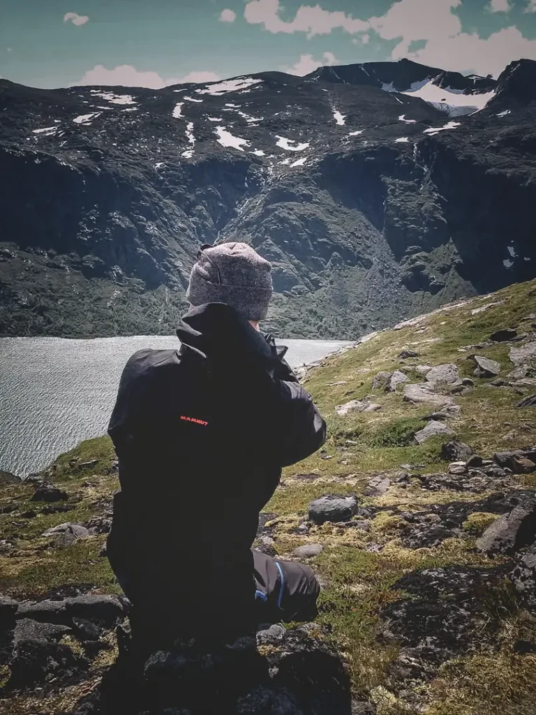 Fredrick Thorsen in Jotunheimen